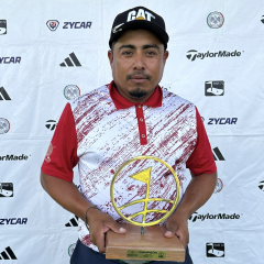 Ramiro Rodríguez, ganador de la etapa 17 del Ranking Profesional de Golf